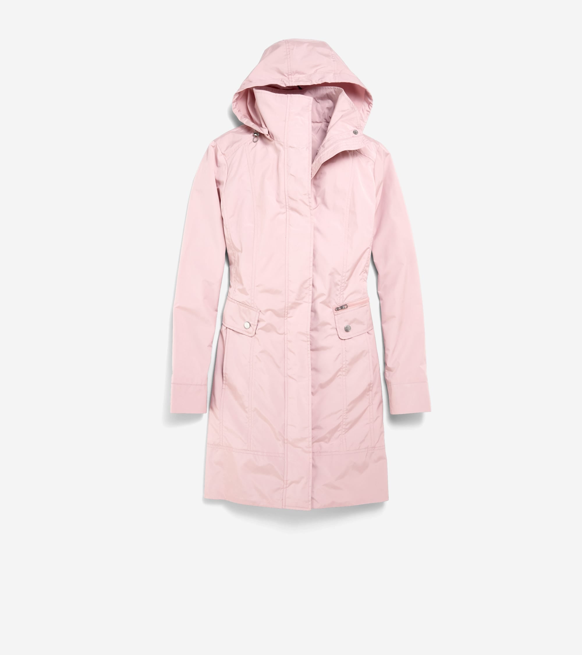 Women's Signature Packable Hooded Rain Jacket - Pink