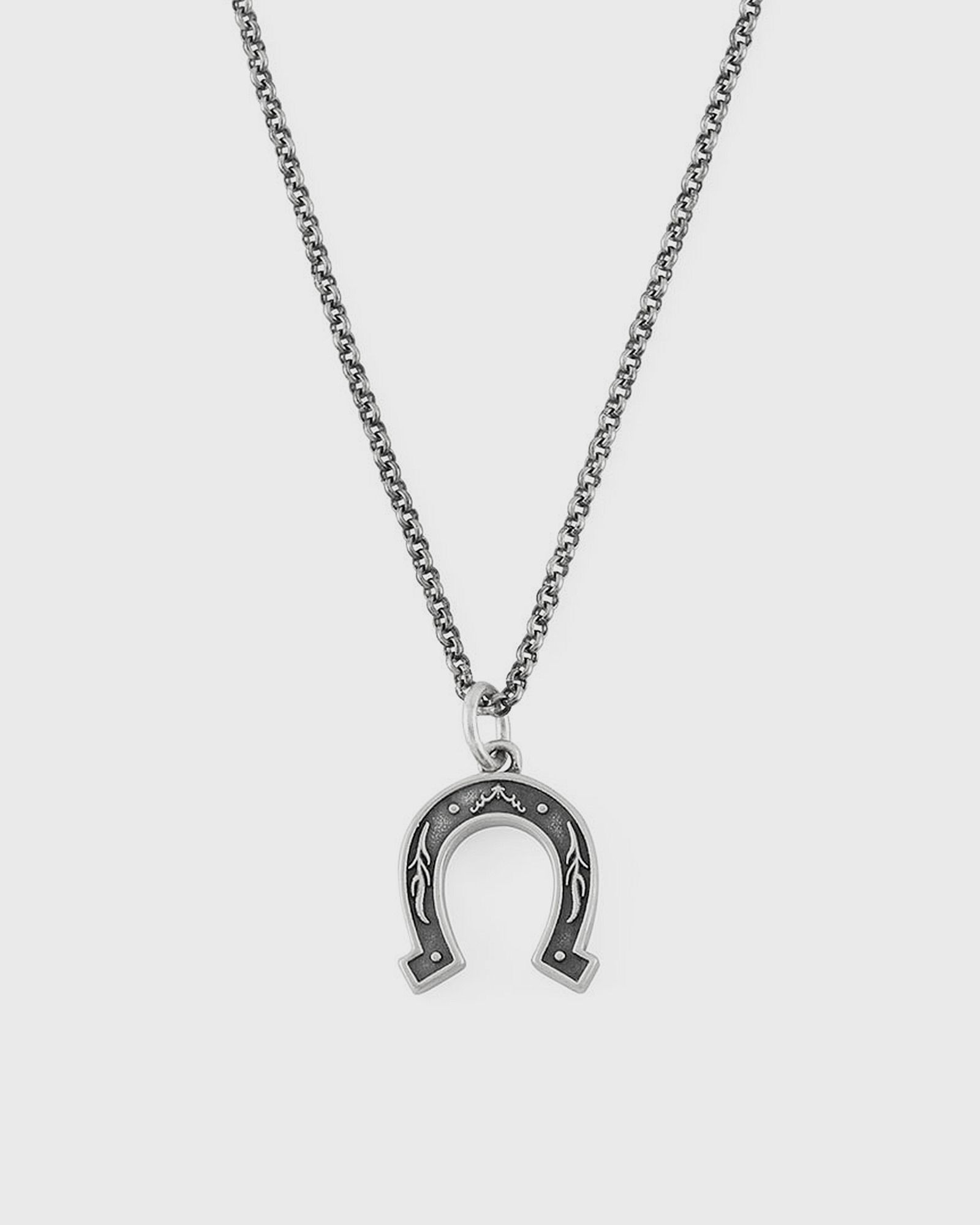 Silver Ranch Necklace silver male Jewellery now available at BSTN