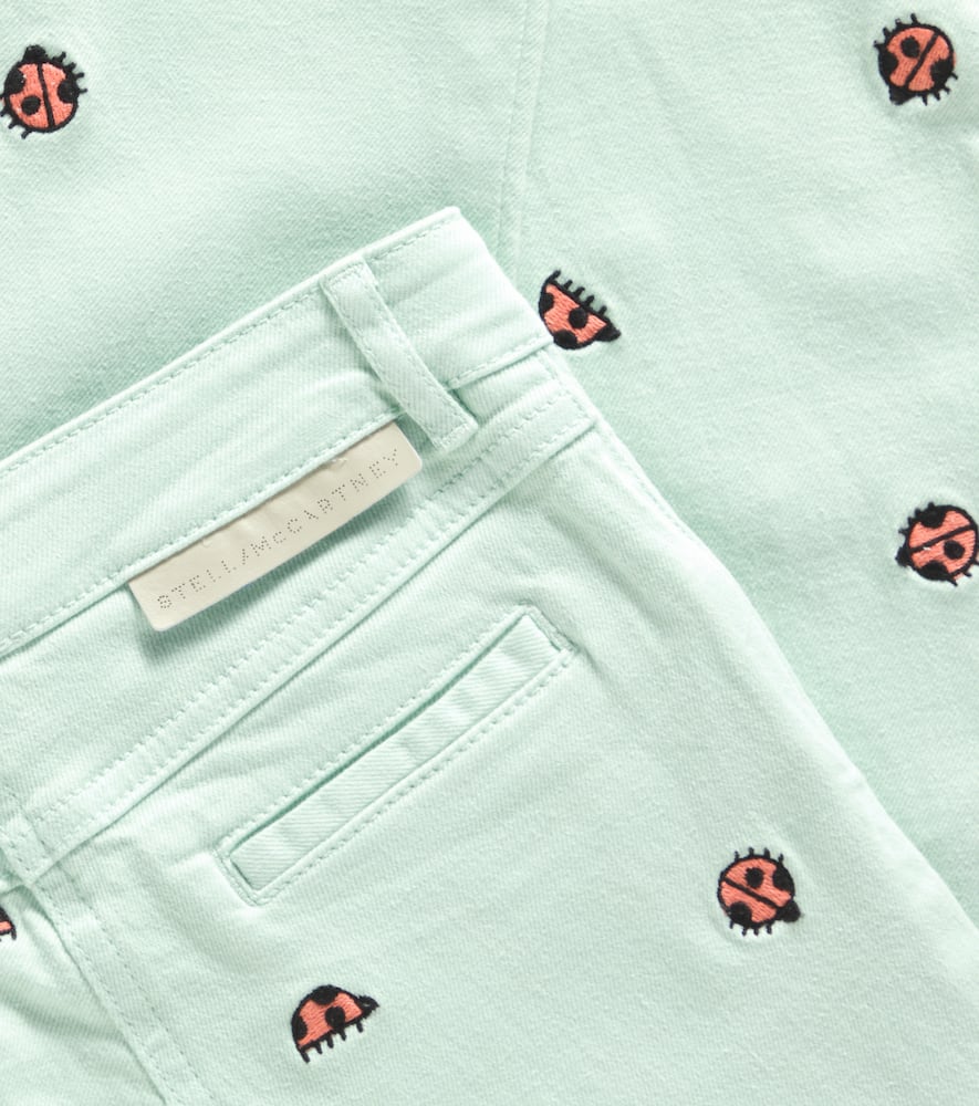 Stella McCartney Kids Embroidered jeans