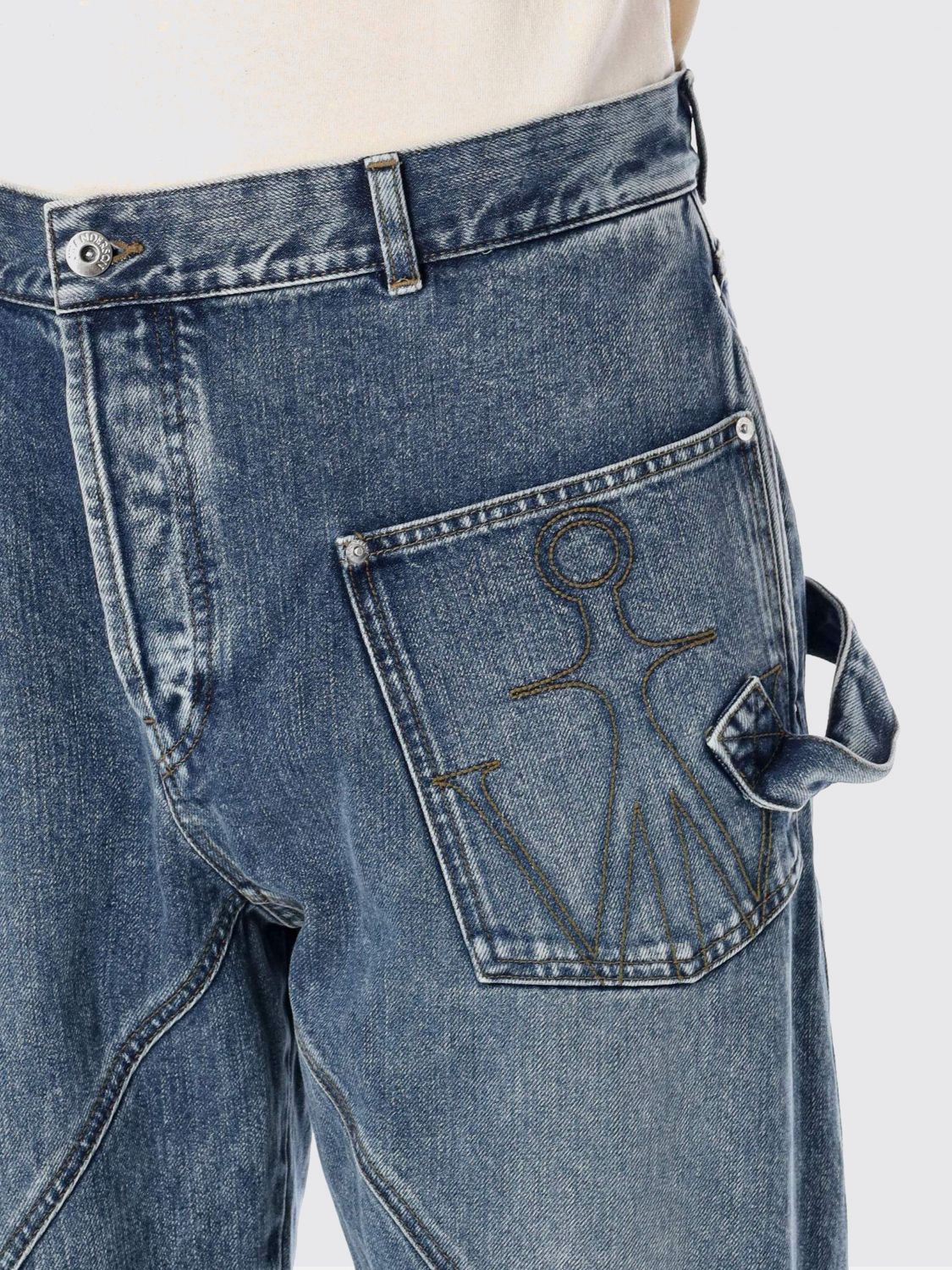 Jeans Men color Blue