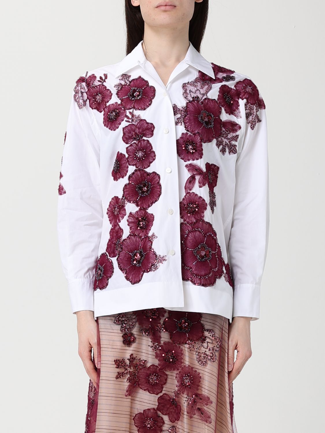 Shirt Woman color White