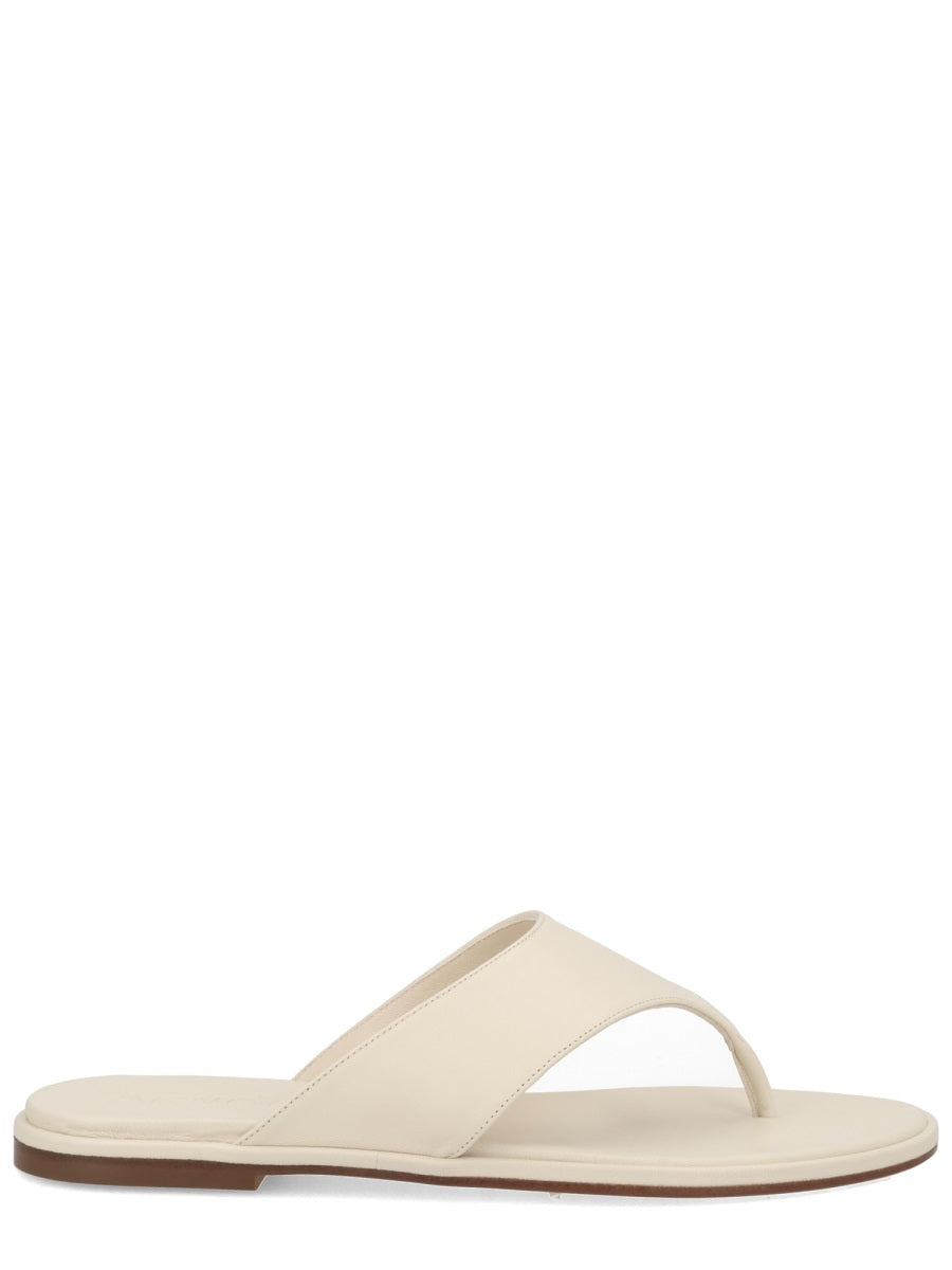 Elegant Nappa Leather Sandals