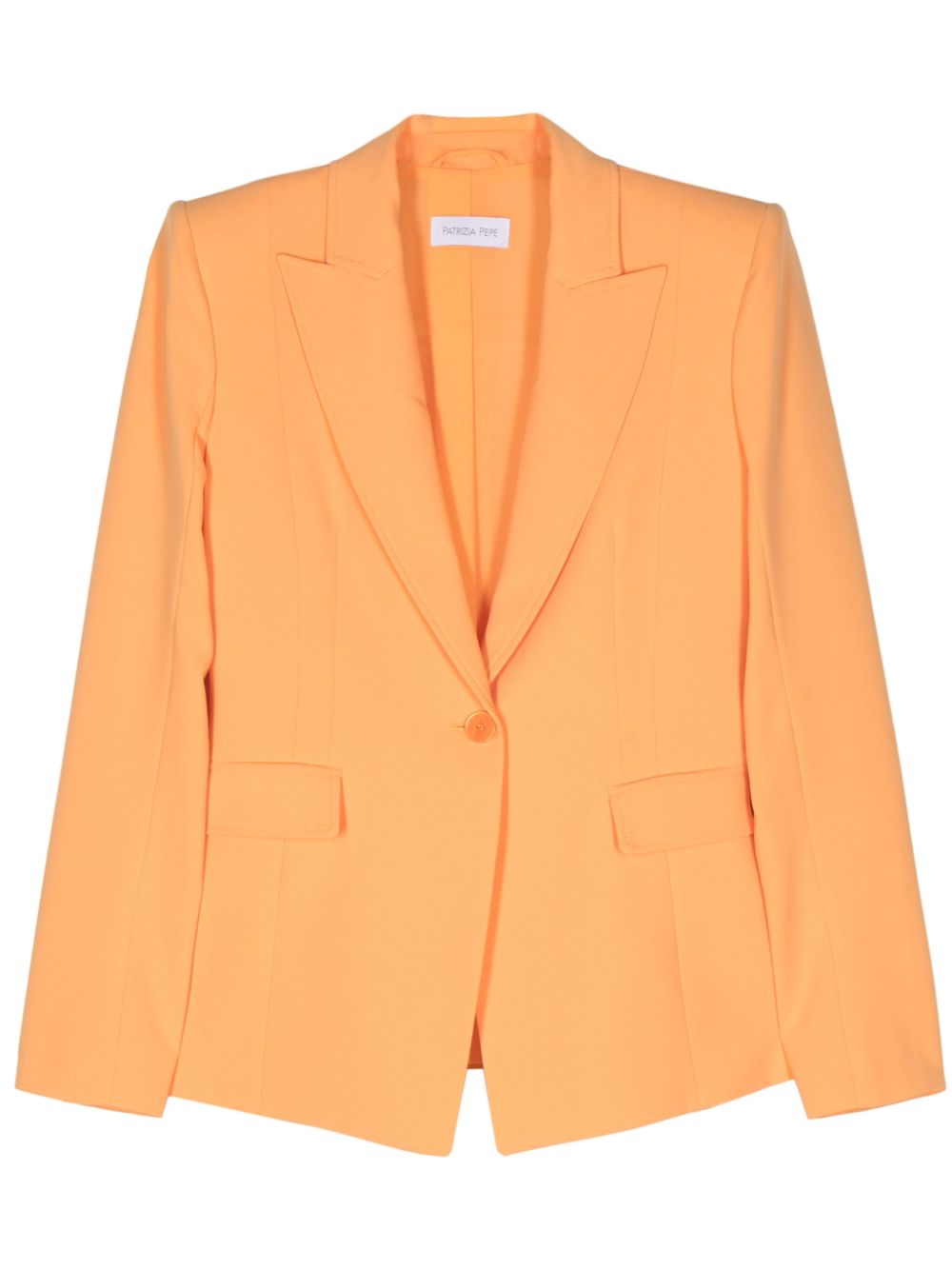Single-breasted blazer - Purple