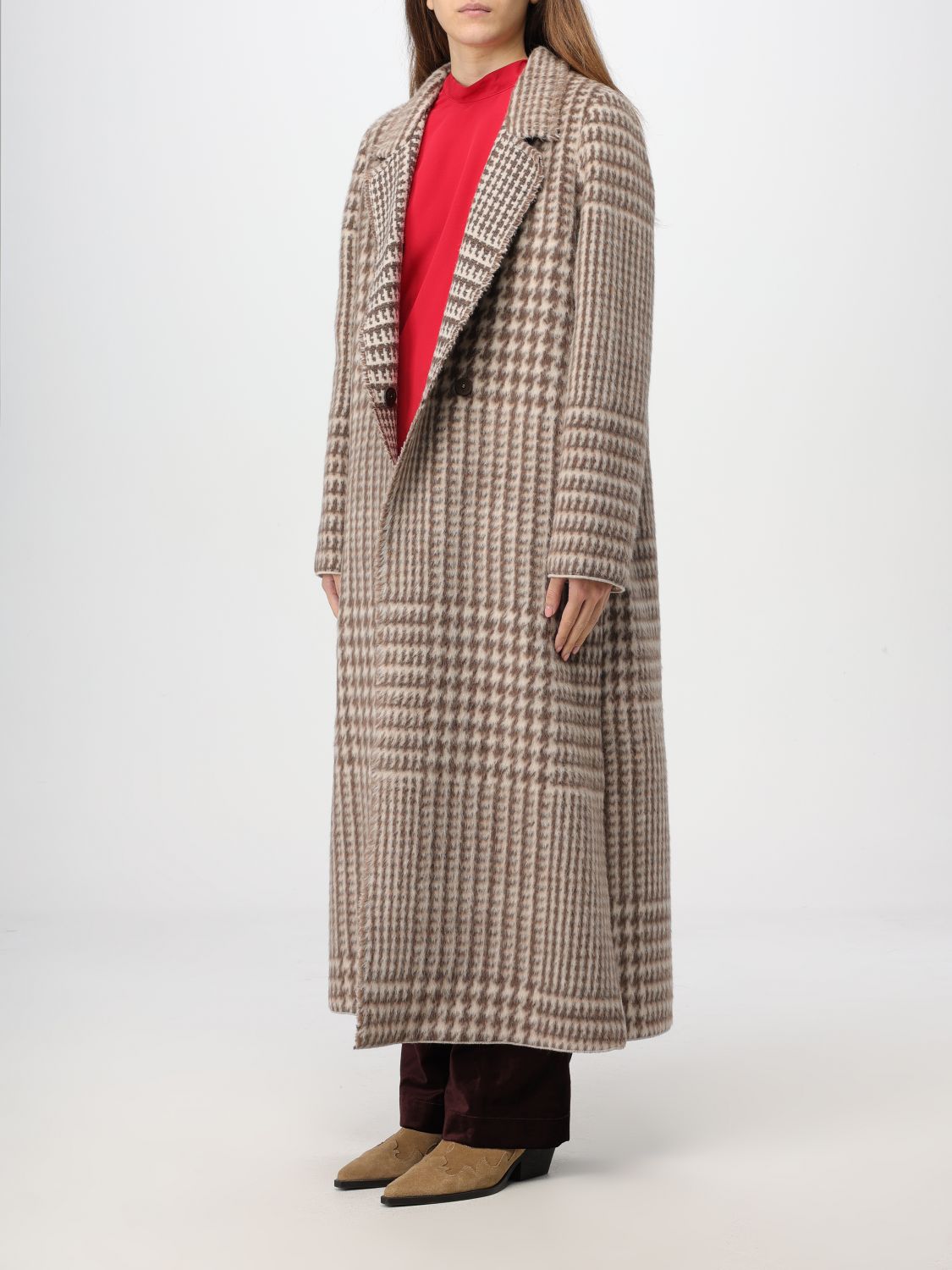 Single-breasted coat - Neutrals