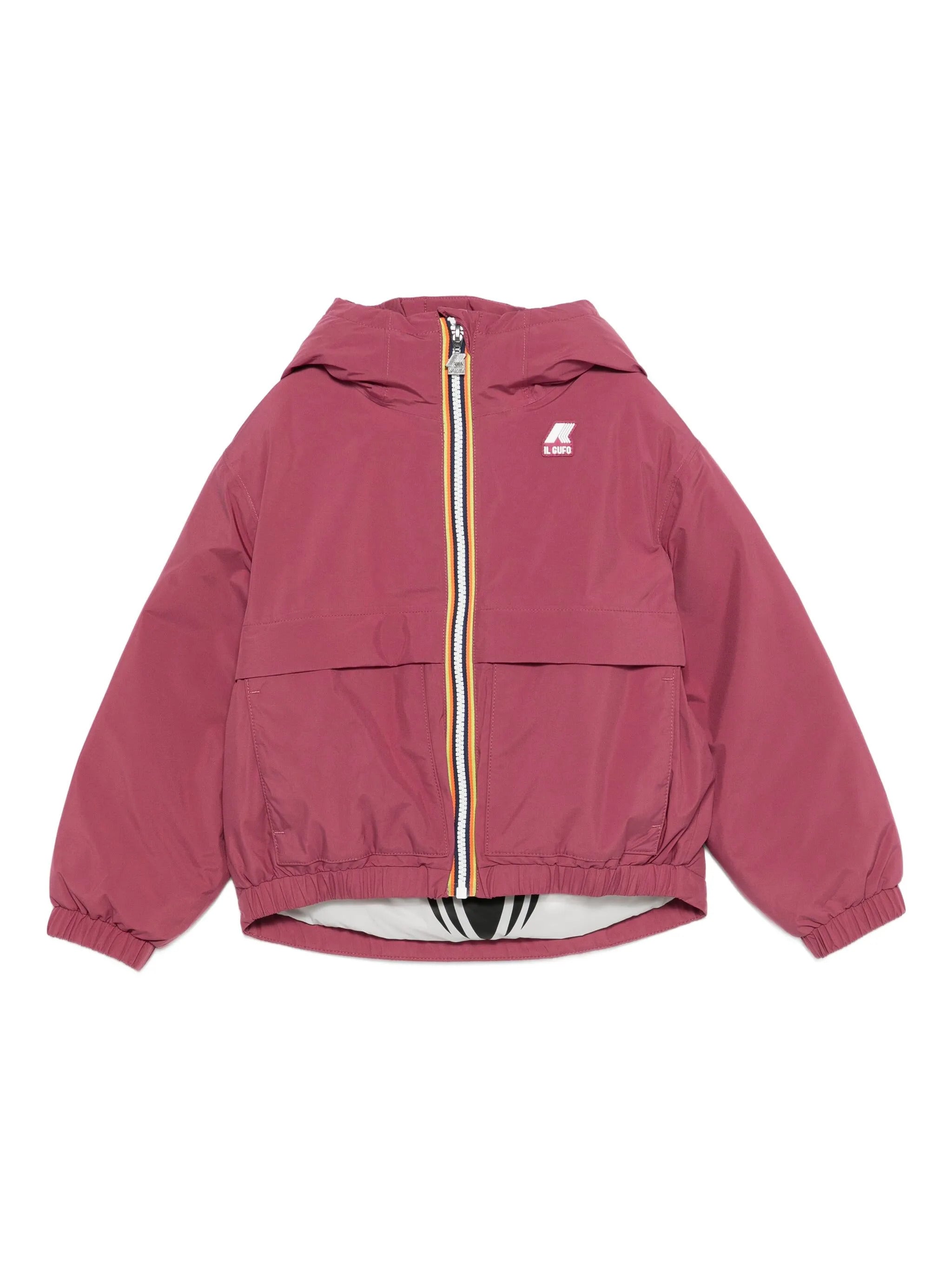 Mini Front Zip Jacket with Snap-Button Closure