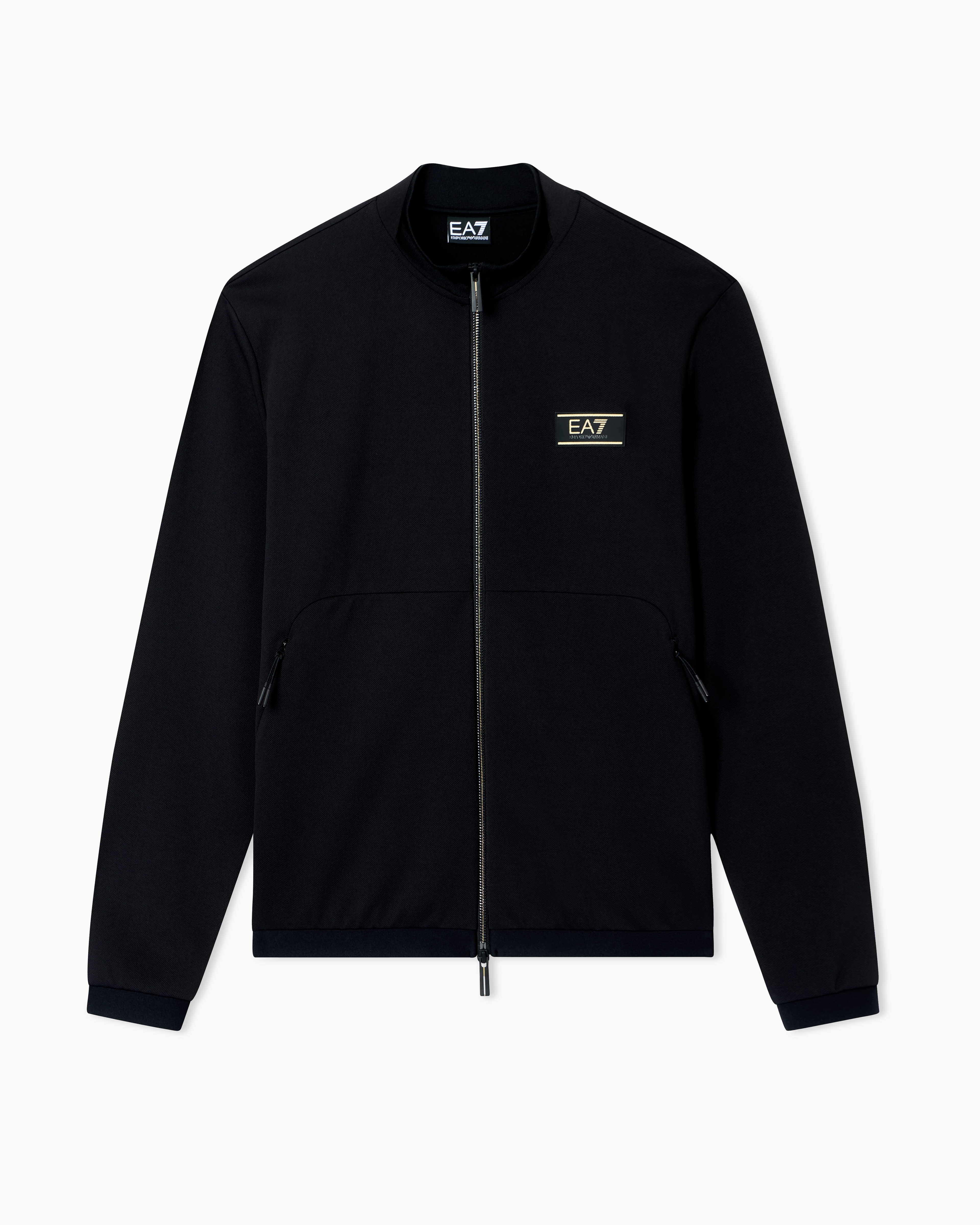 Stretch viscose-blend sweatshirt