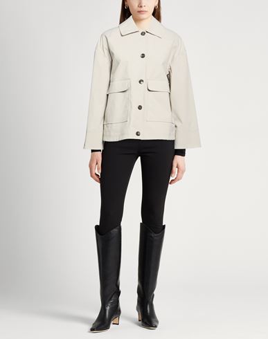 Woman Jacket Taupe Size 0 Polyester, Polyurethane