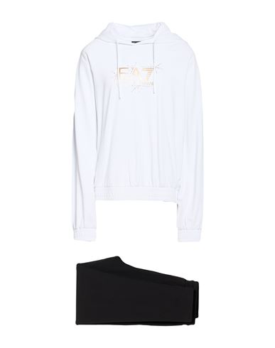 Woman Tracksuit White Size XS Cotton, Modal, Elastane