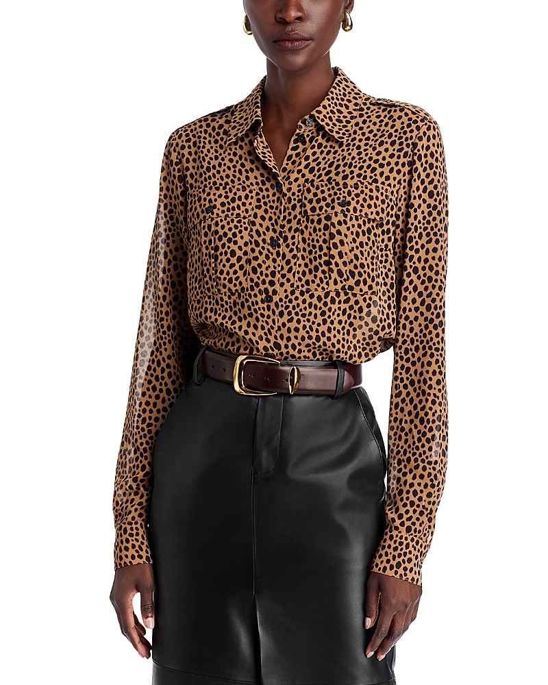 Michael Printed Button Front Shirt