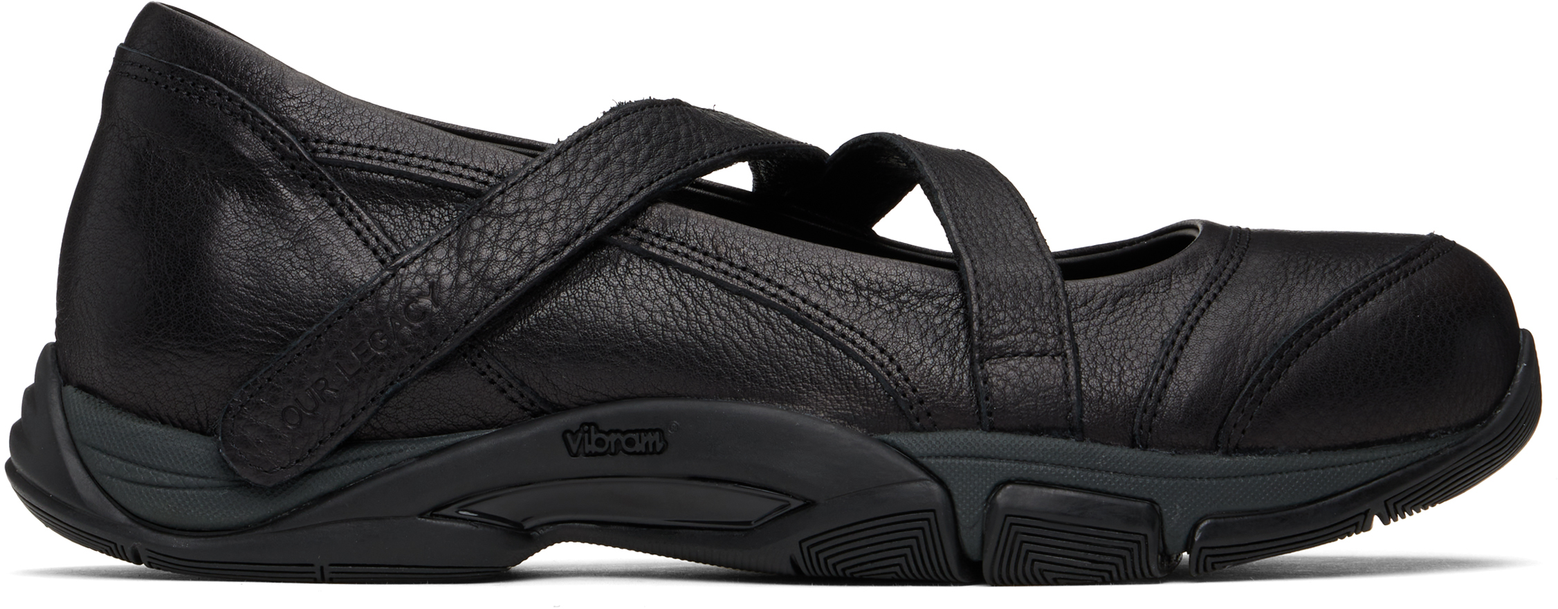 OUR LEGACY Black Sweetheart Dress Loafers