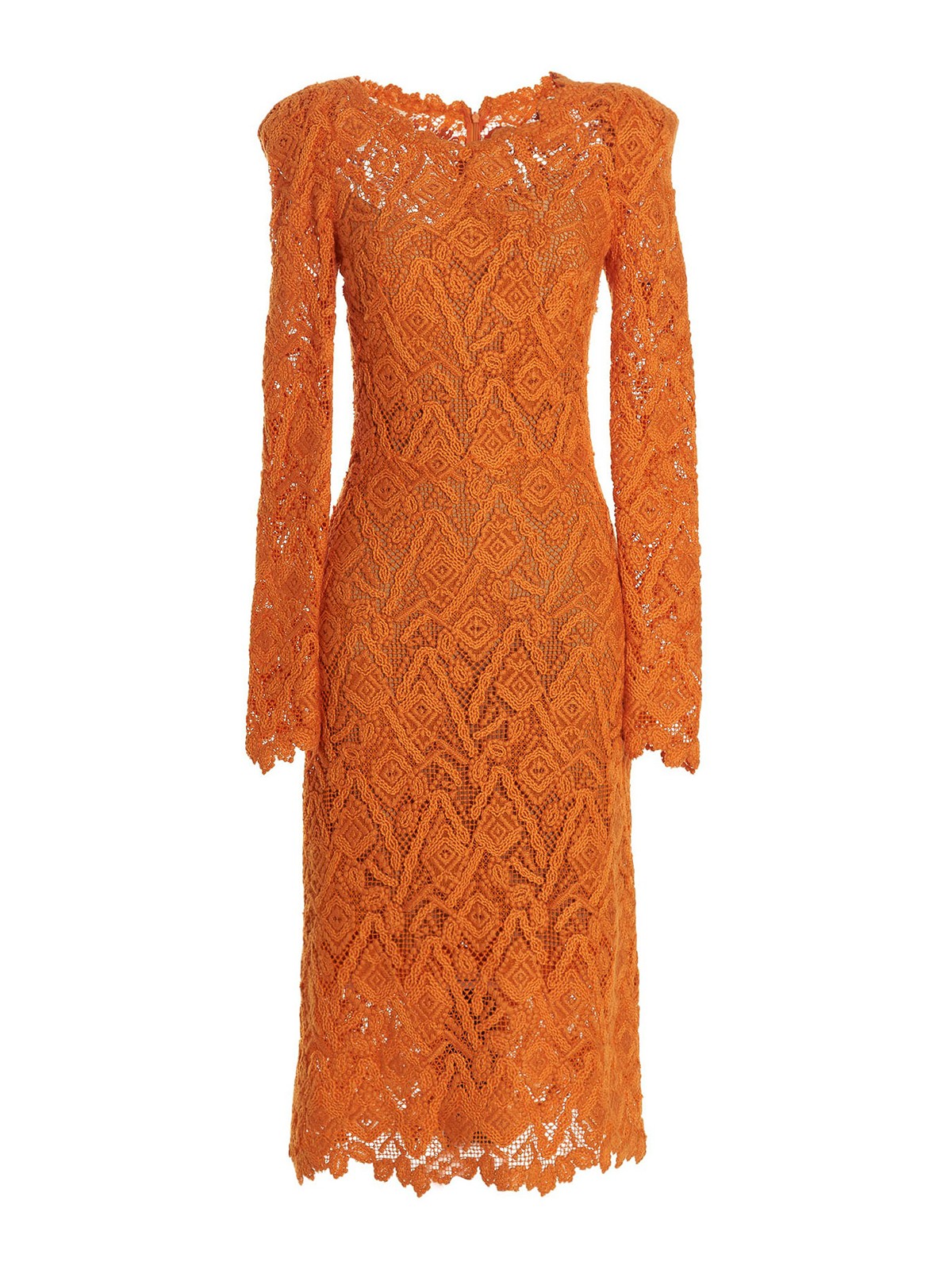 Macram lace dress