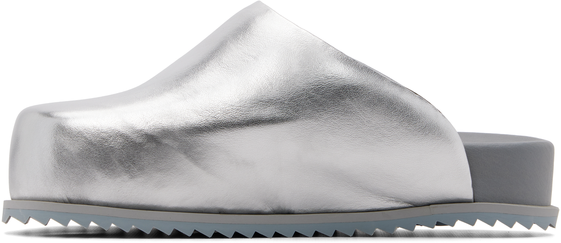 SSENSE Exclusive Silver Truck Slip-on Loafers