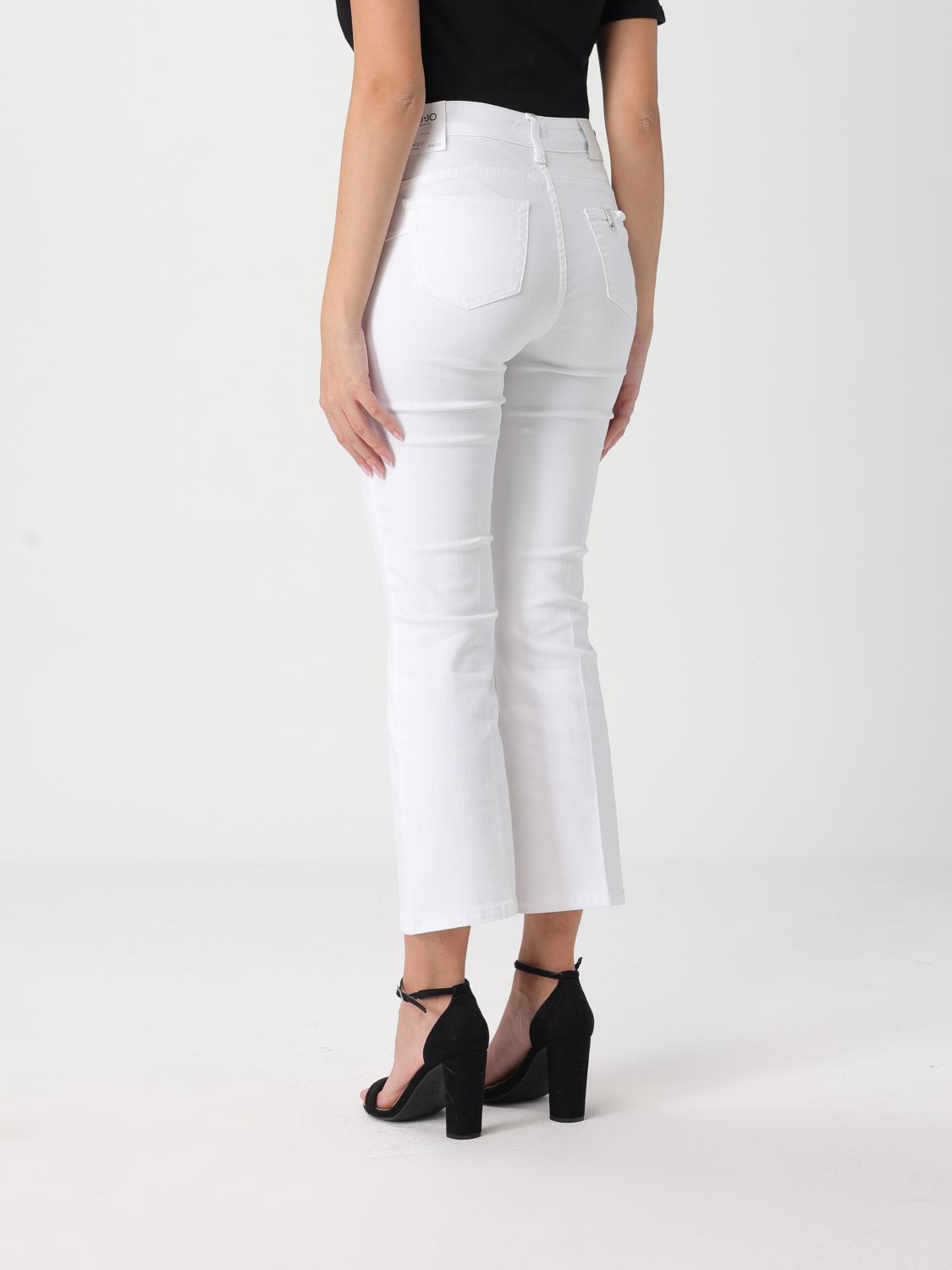 Jeans Woman color White