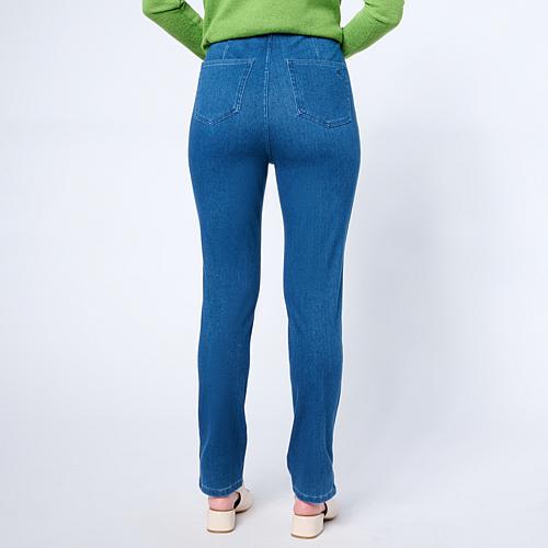 Super Stretch Knit Denim Skinny Jean - Blue