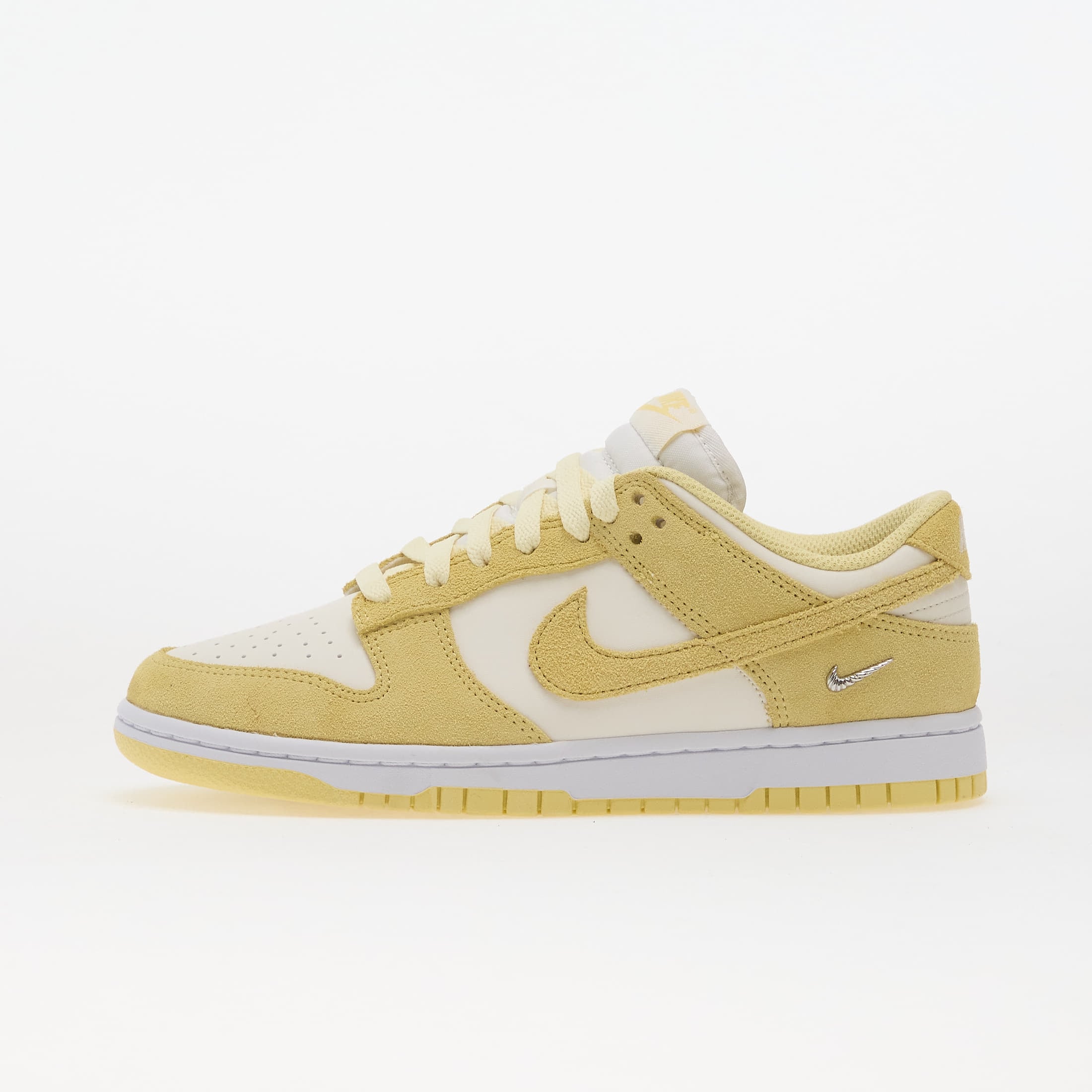 Sneakers Nike Dunk Low Sail/ Soft Yellow-White-Metallic Silver