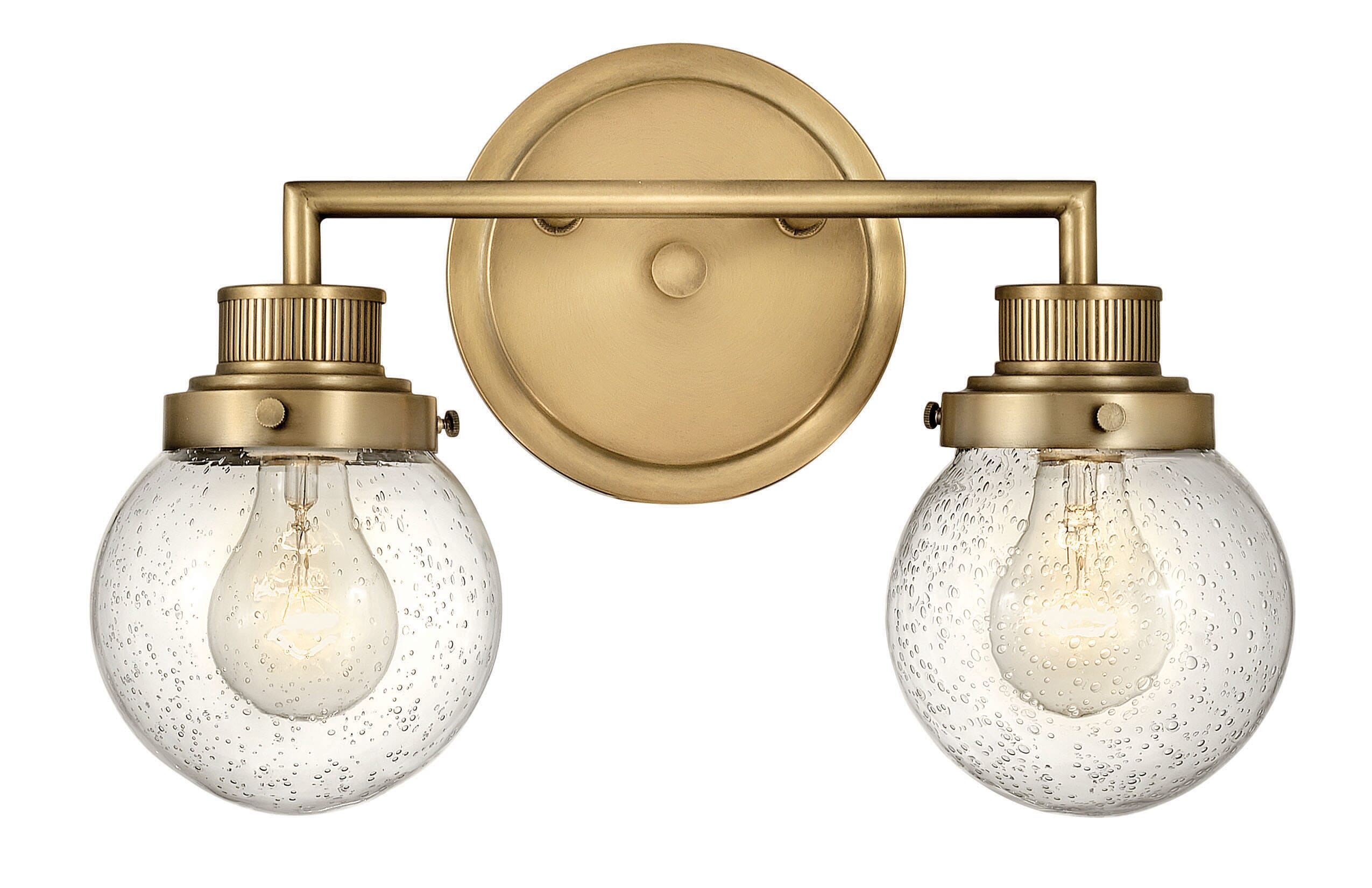 Heritage Brass LED Bath from the Poppy Collection