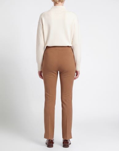 Woman Pants Camel Size 2 Viscose, Nylon, Elastane