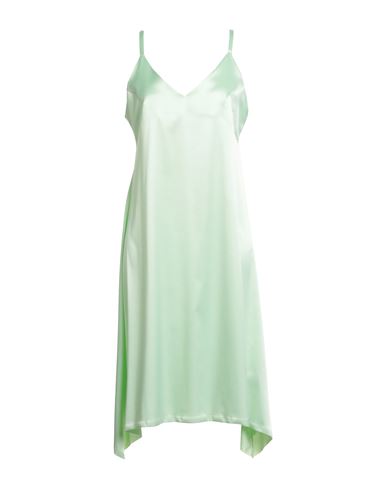 Woman Midi dress Light green Size 6 Polyester, Elastane