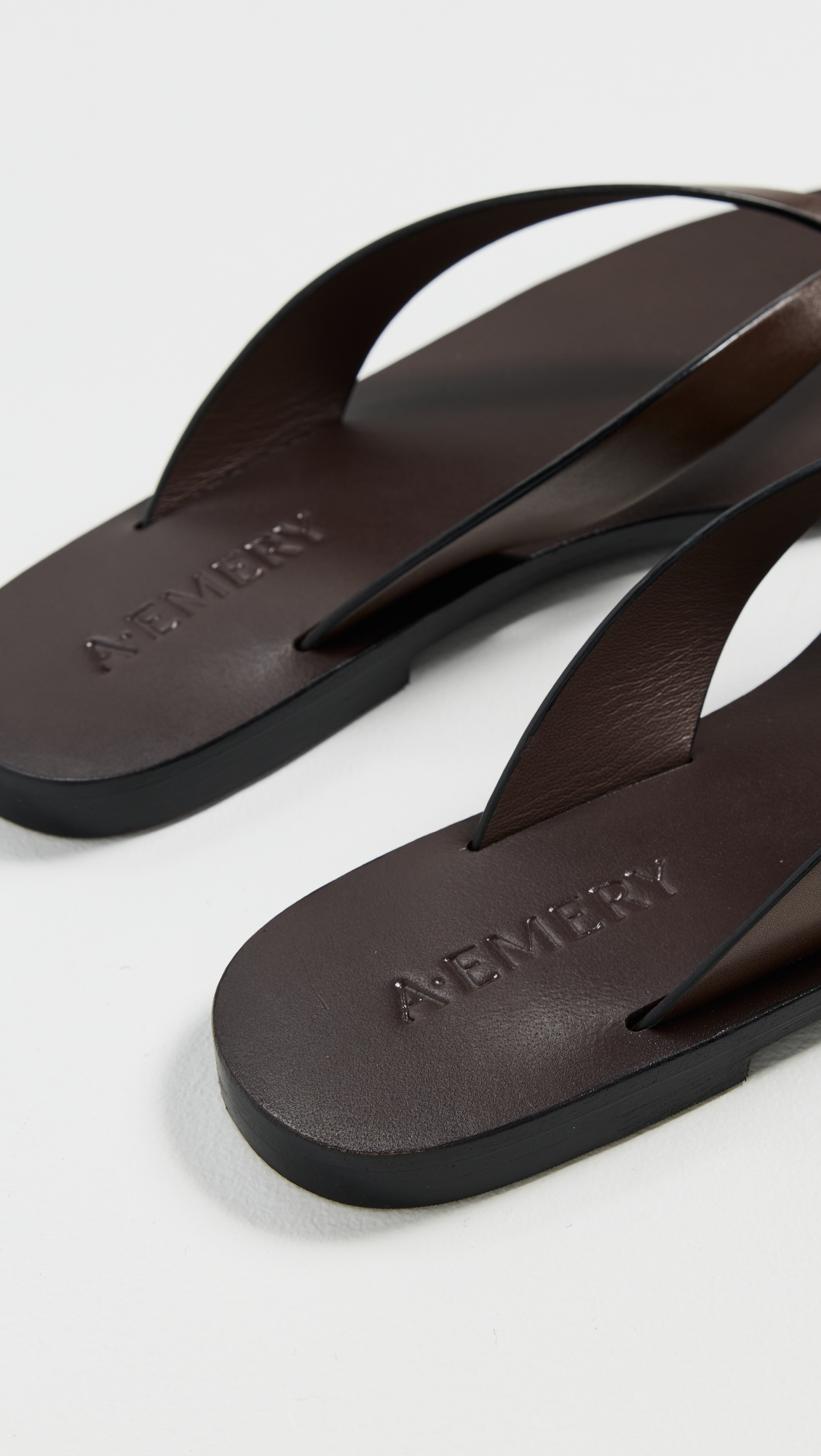 A. EMERY Kinto Sandals Walnut