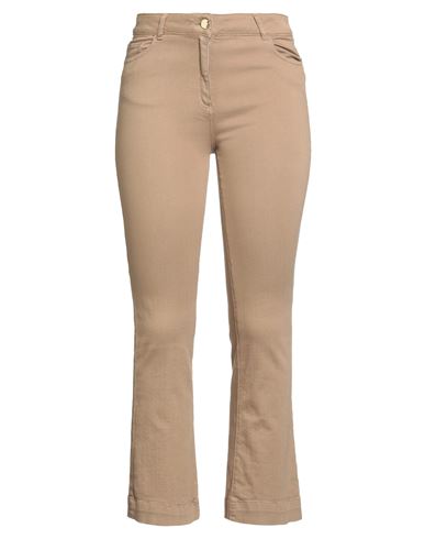 Woman Jeans Sand Size 29 Cotton, Elastomultiester, Elastane