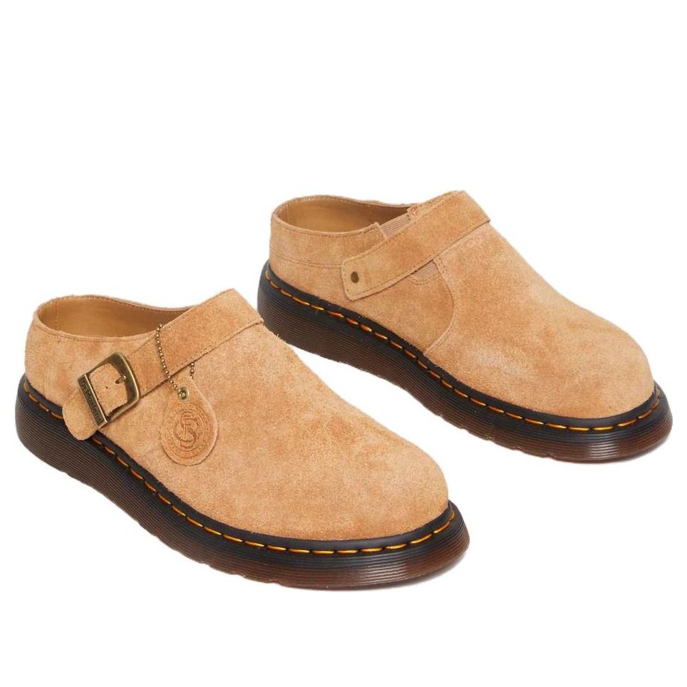 Isham Desert Oasis Suede Mules 'Sand Tan'