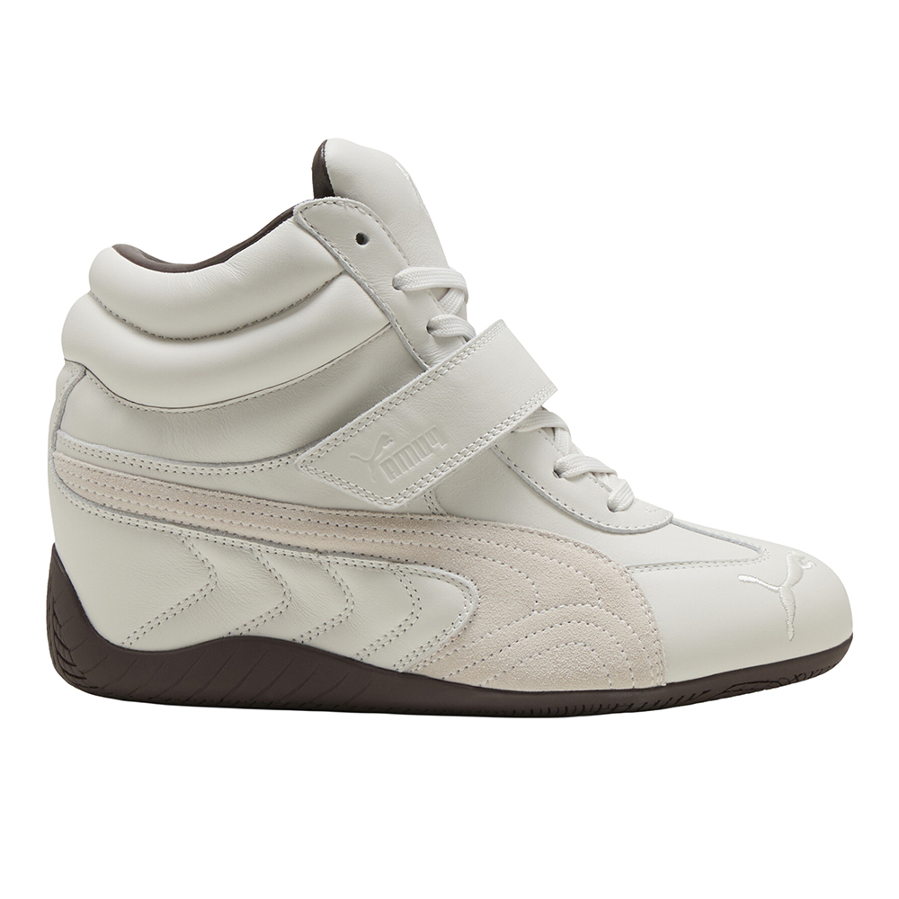 Speedcat Wedge Leather Lace Up Sneakers