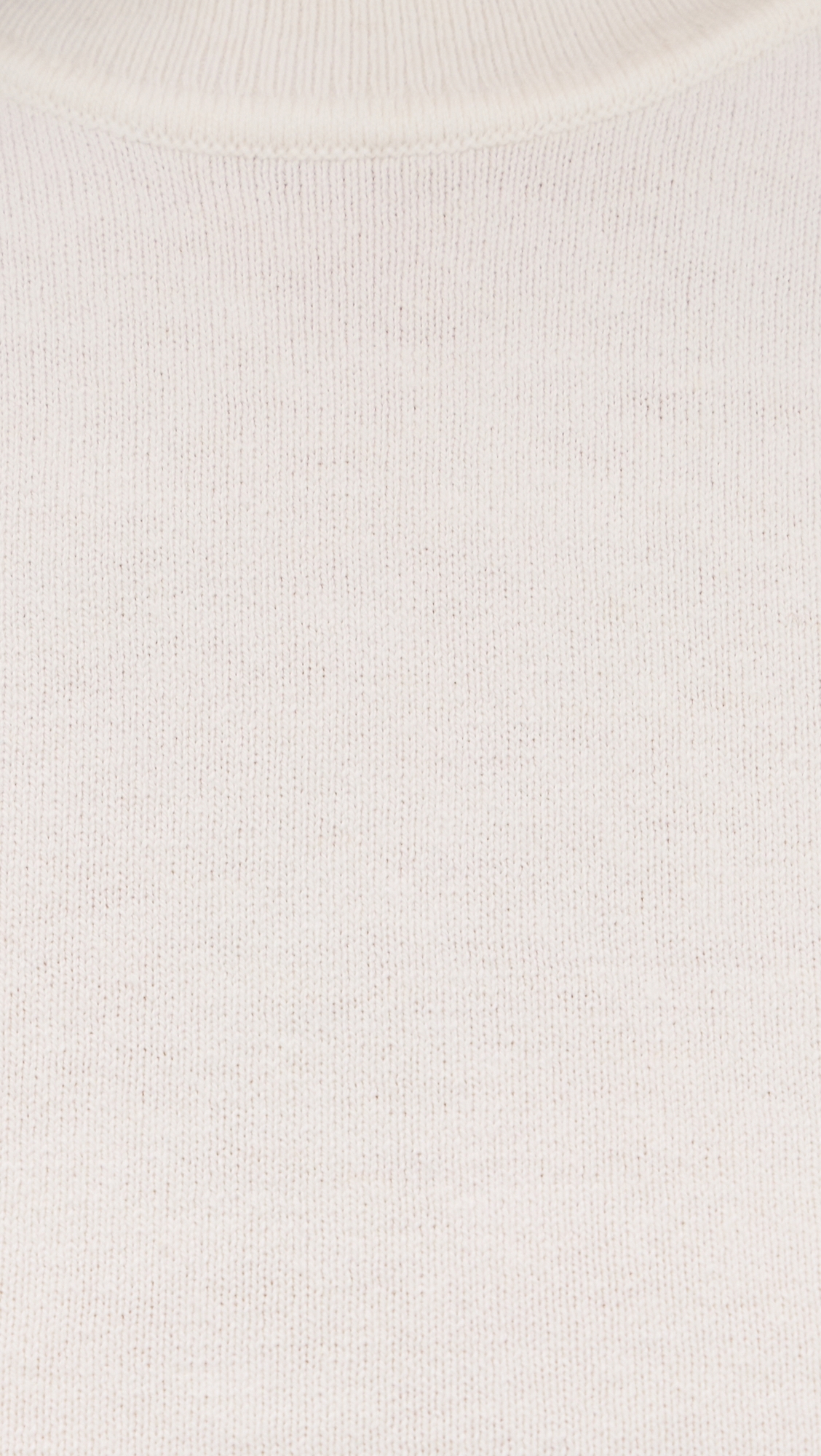 Women's Cotton Knit Tee White