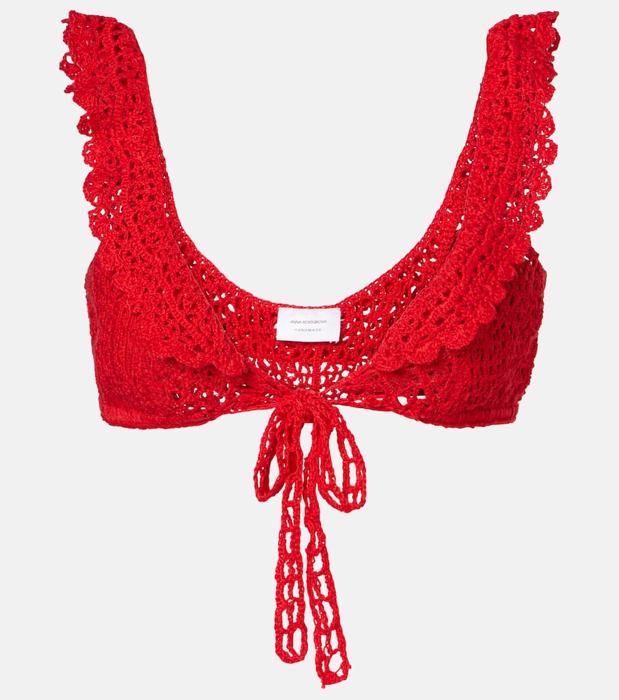 Brigitte crochet bra top