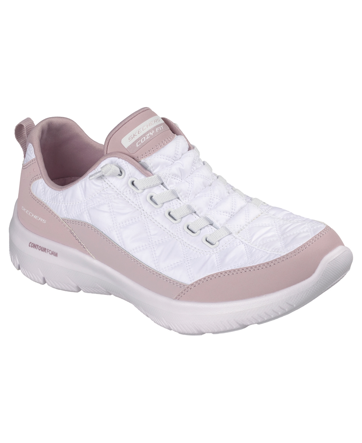 Women's Summits Contour Foam - Cozy Fit Walking Sneakers from Finish Line - Lavender