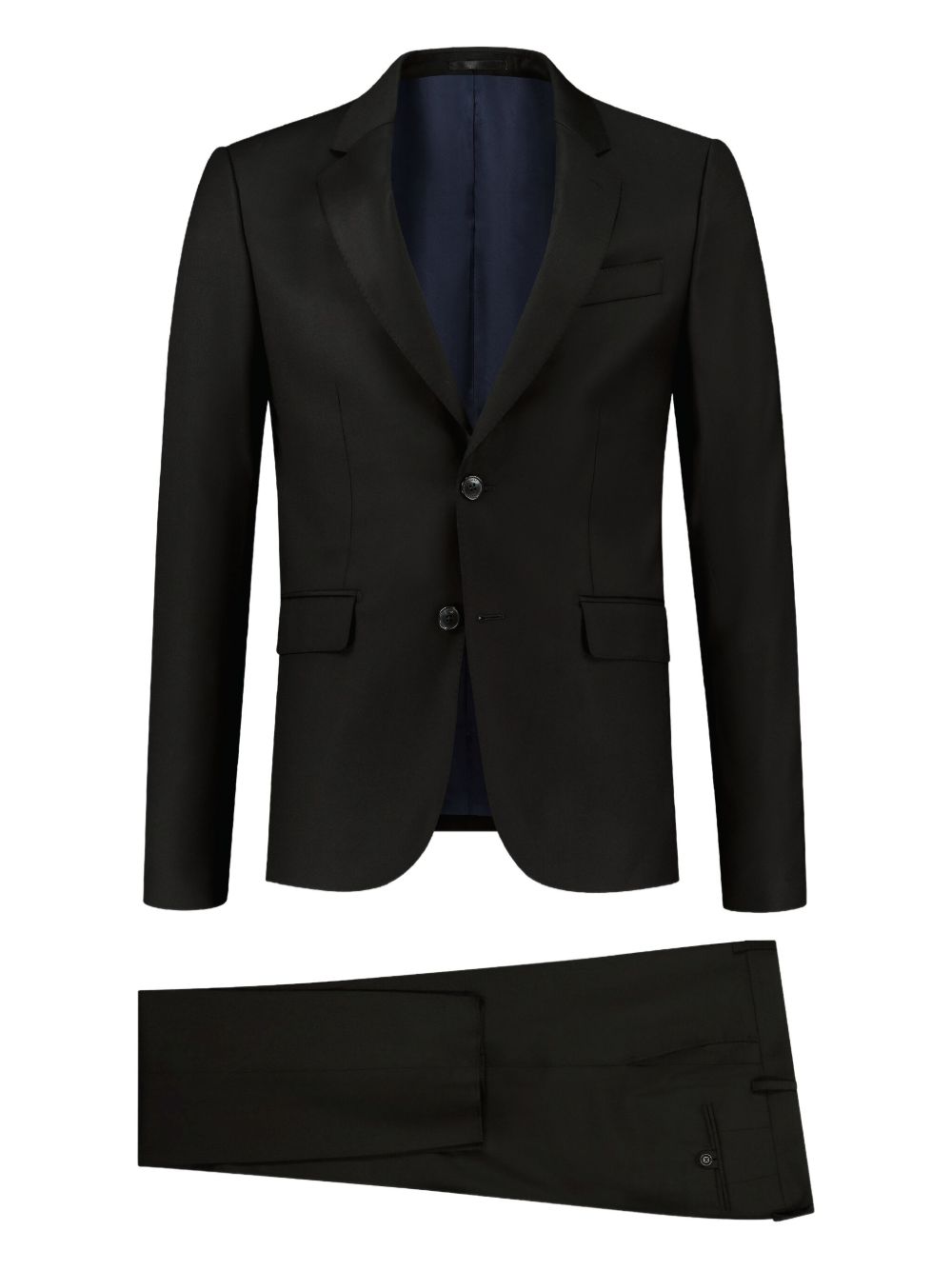 Hackett single-breasted suit - Black