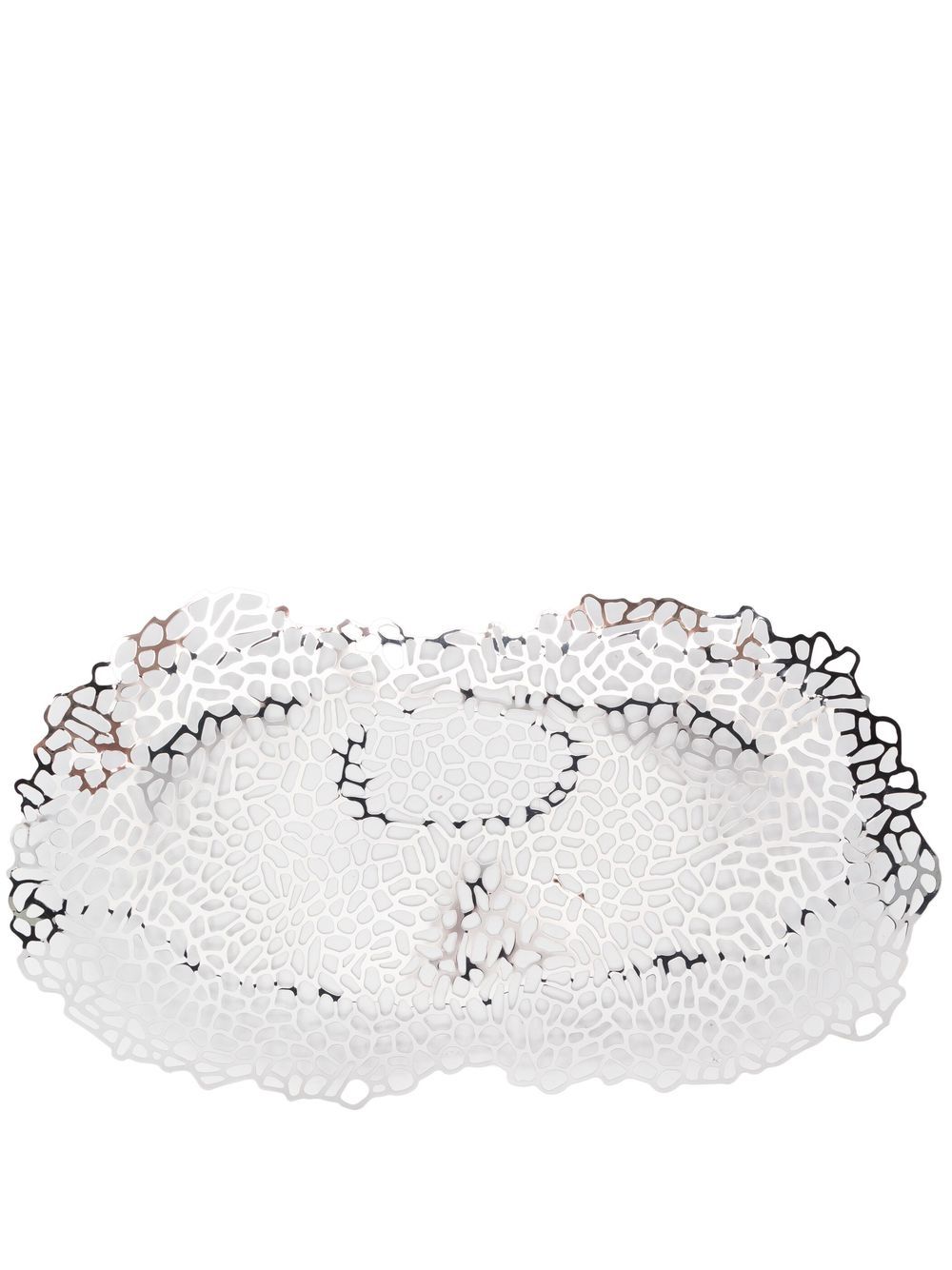 Opus mirror-effect centrepiece - Silver