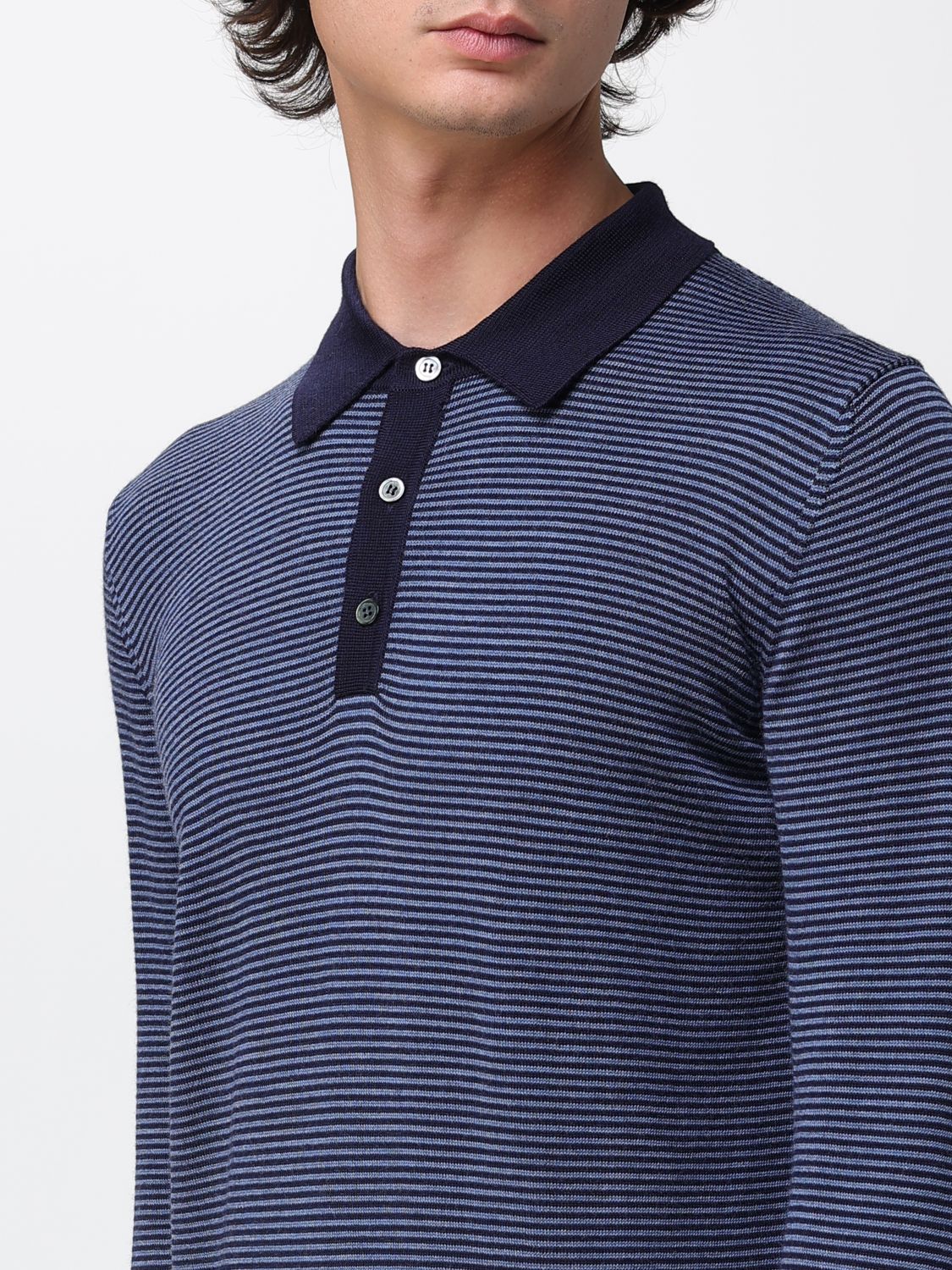 Sweater Men color Blue