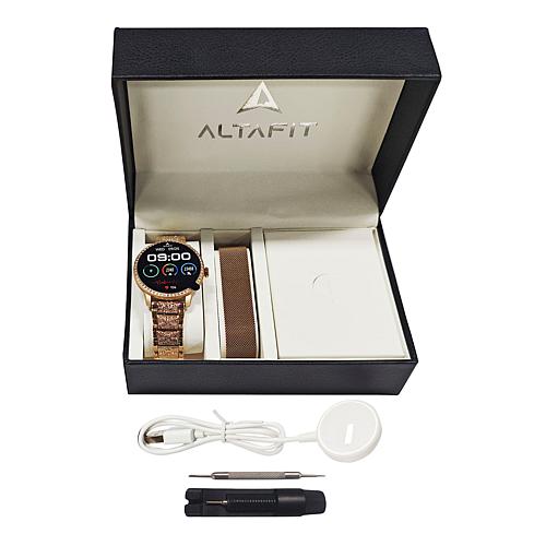 Bluetooth Smartwatch with Extra Milanese Band & Tools