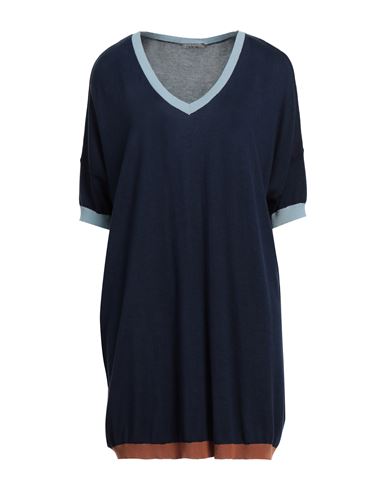 In Bed With You Woman Sweater Navy Size M Cotton, Viscose