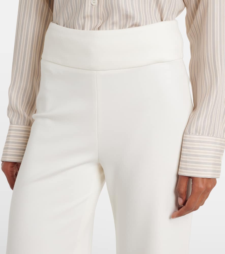 Kalinda high-rise wide-leg pants
