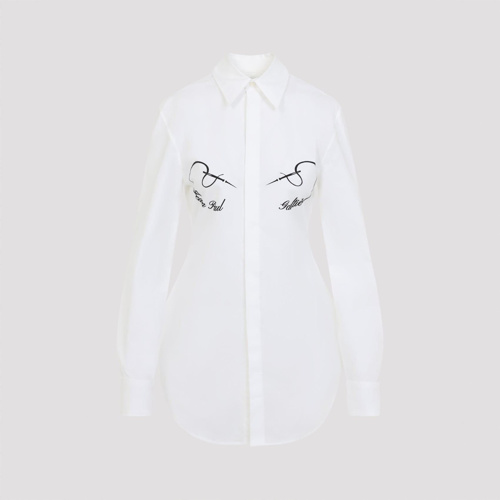 Flocked Shirt for Women - Needles Design