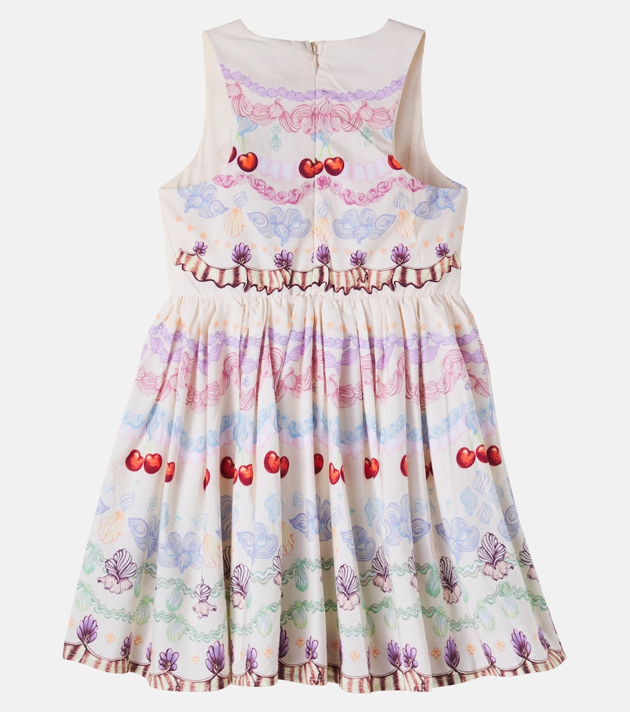 Caisi printed cotton dress