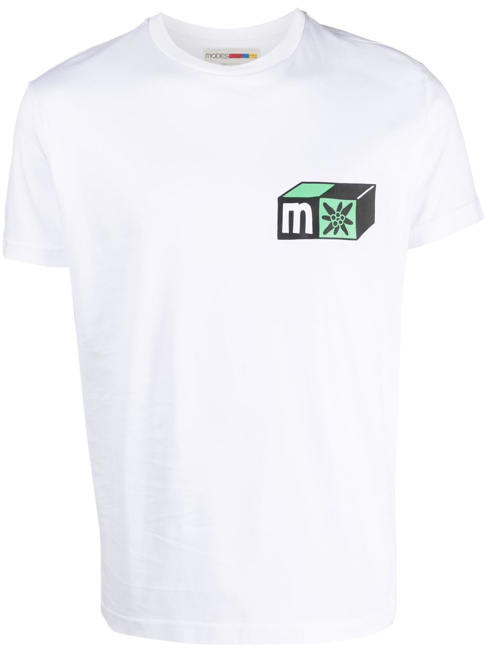 Graphic-print cotton T-shirt - White