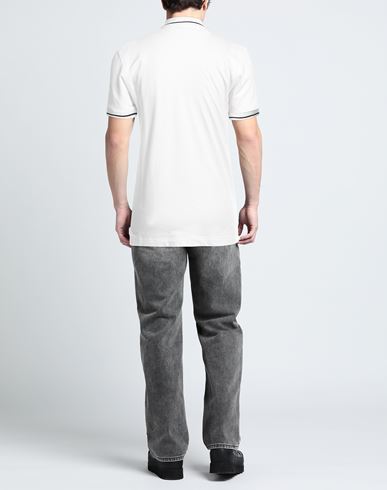 Man Polo shirt White