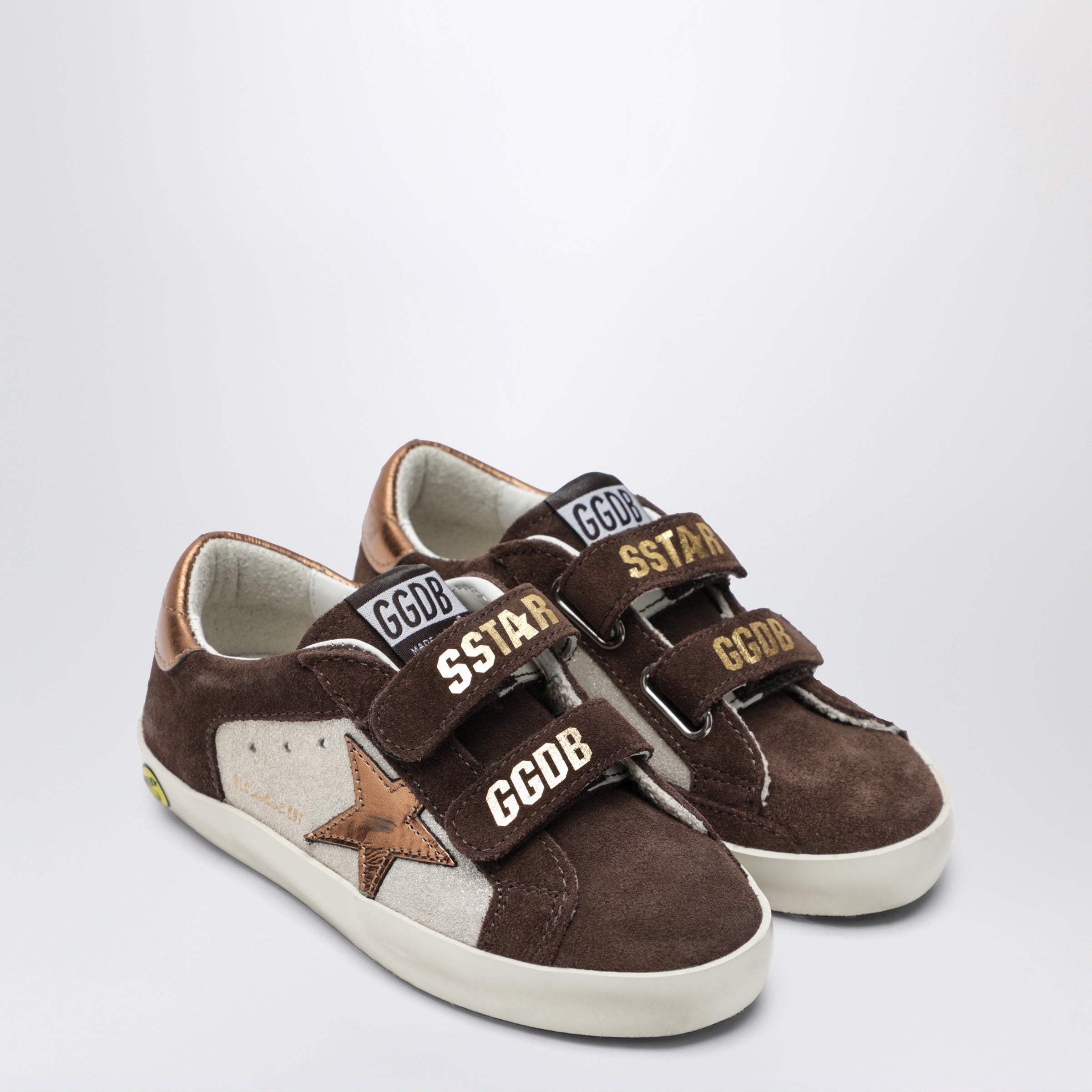 Old School sneakers in sand/brown suede