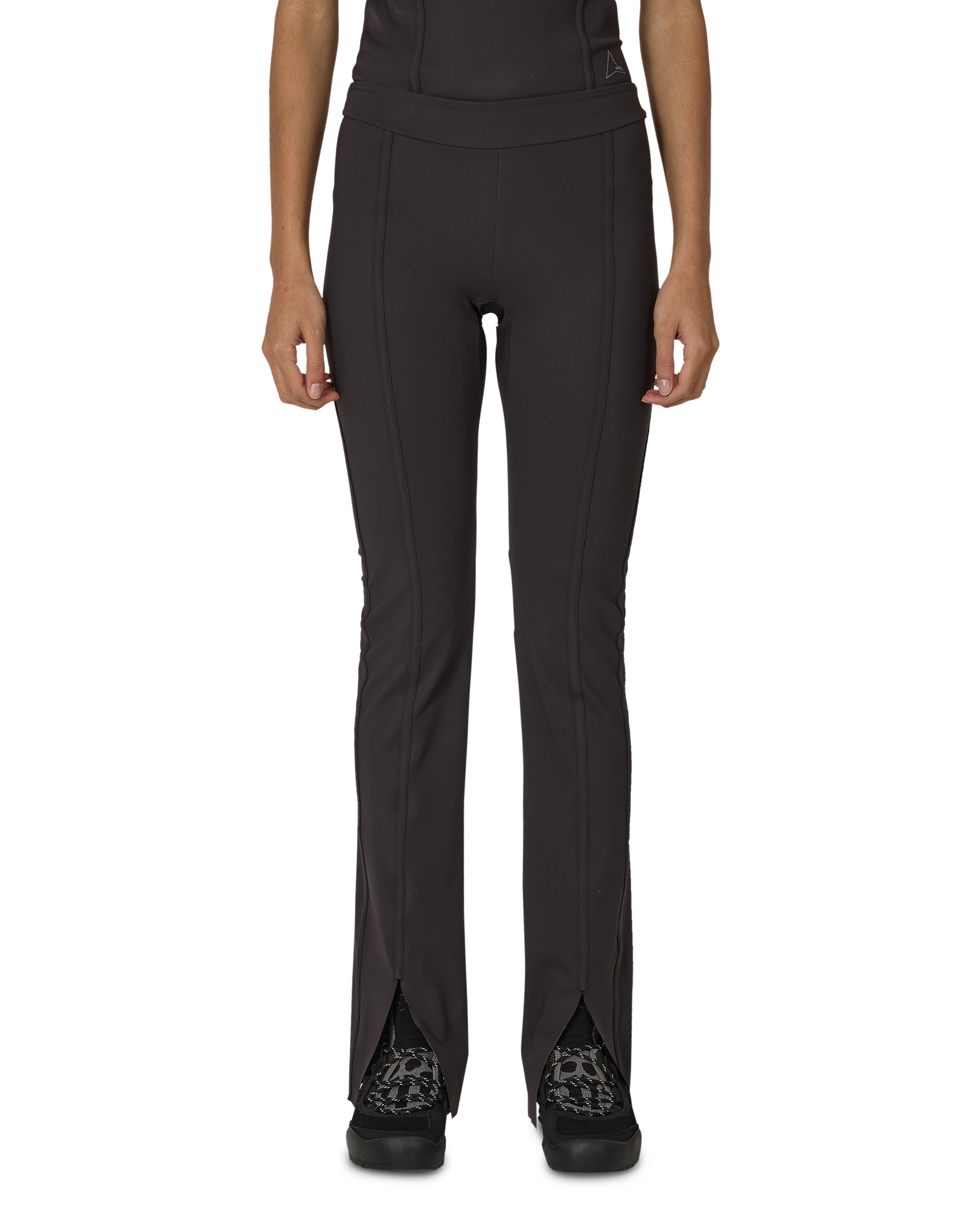 ROA Spine Compression Leggings Brown Pants Female