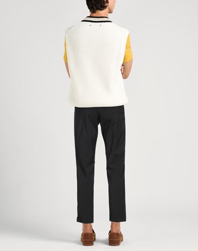 Paolo Pecora Man Pants Black Size 28 Polyester, Wool, Elastane