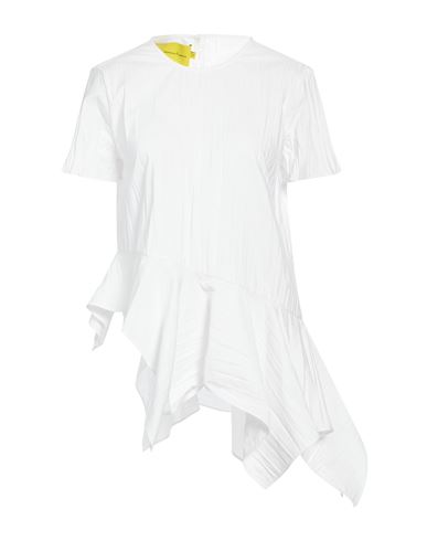 Woman Top White Size XS Polyester, Viscose, Recycled polyester
