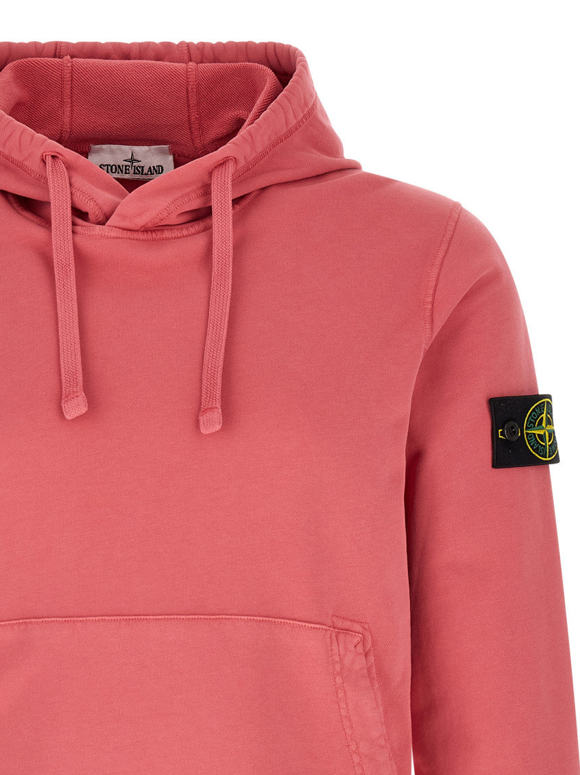 Stone Island - 6100062 hooded sweatshirt drawstring kangaroo pocket