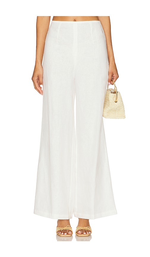 FAITHFULL THE BRAND Syna Pant in White. -  XS also in L, M