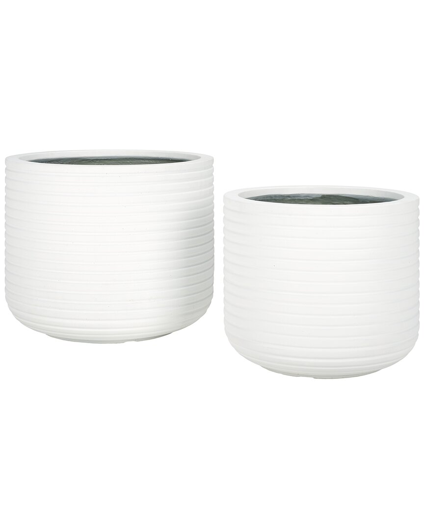 Set of 2 Nardo Planter Pots