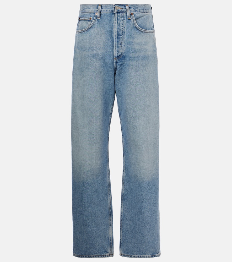 Kelly Jean high-rise straight jeans