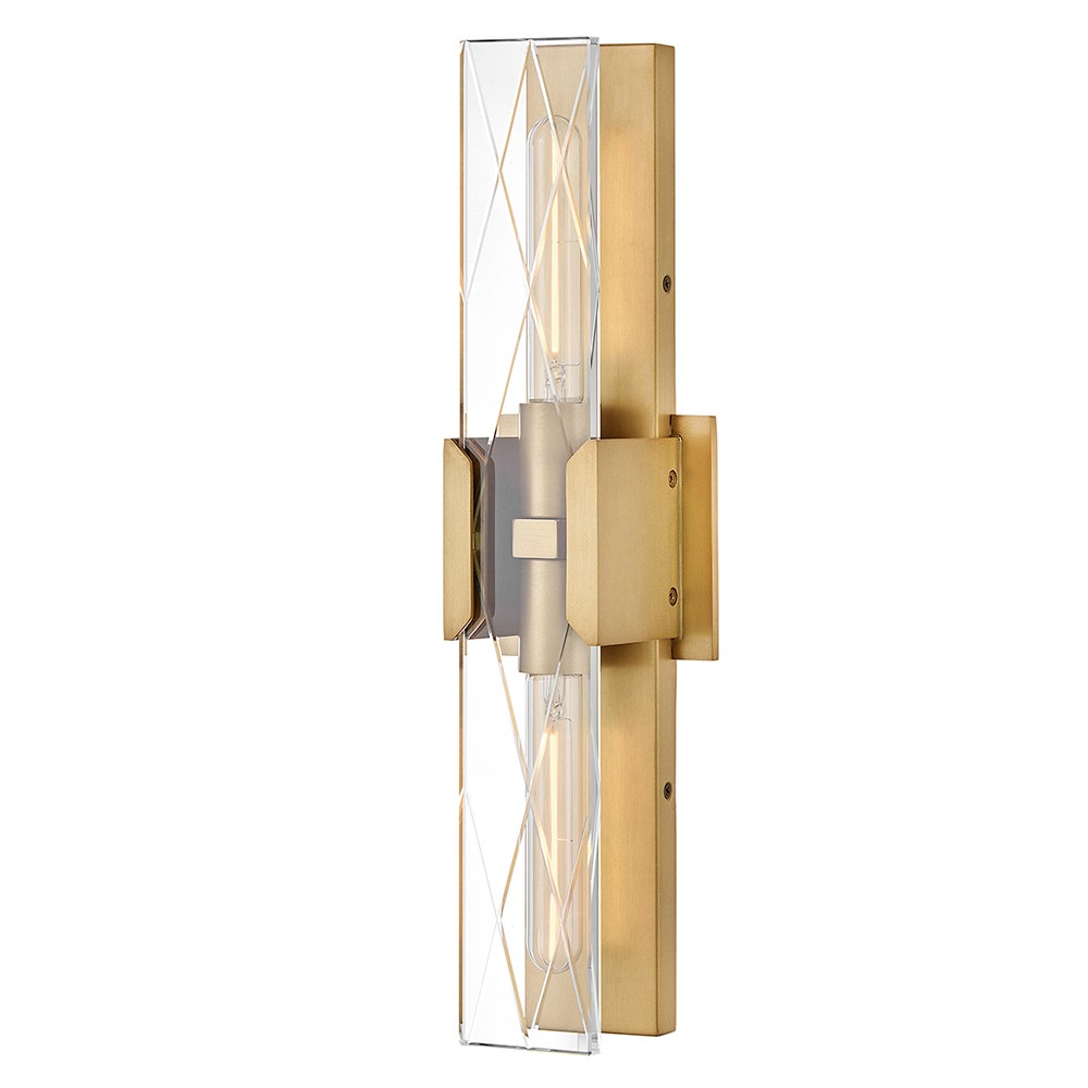 Heritage Brass LED Wall Sconce from the Monte Collection