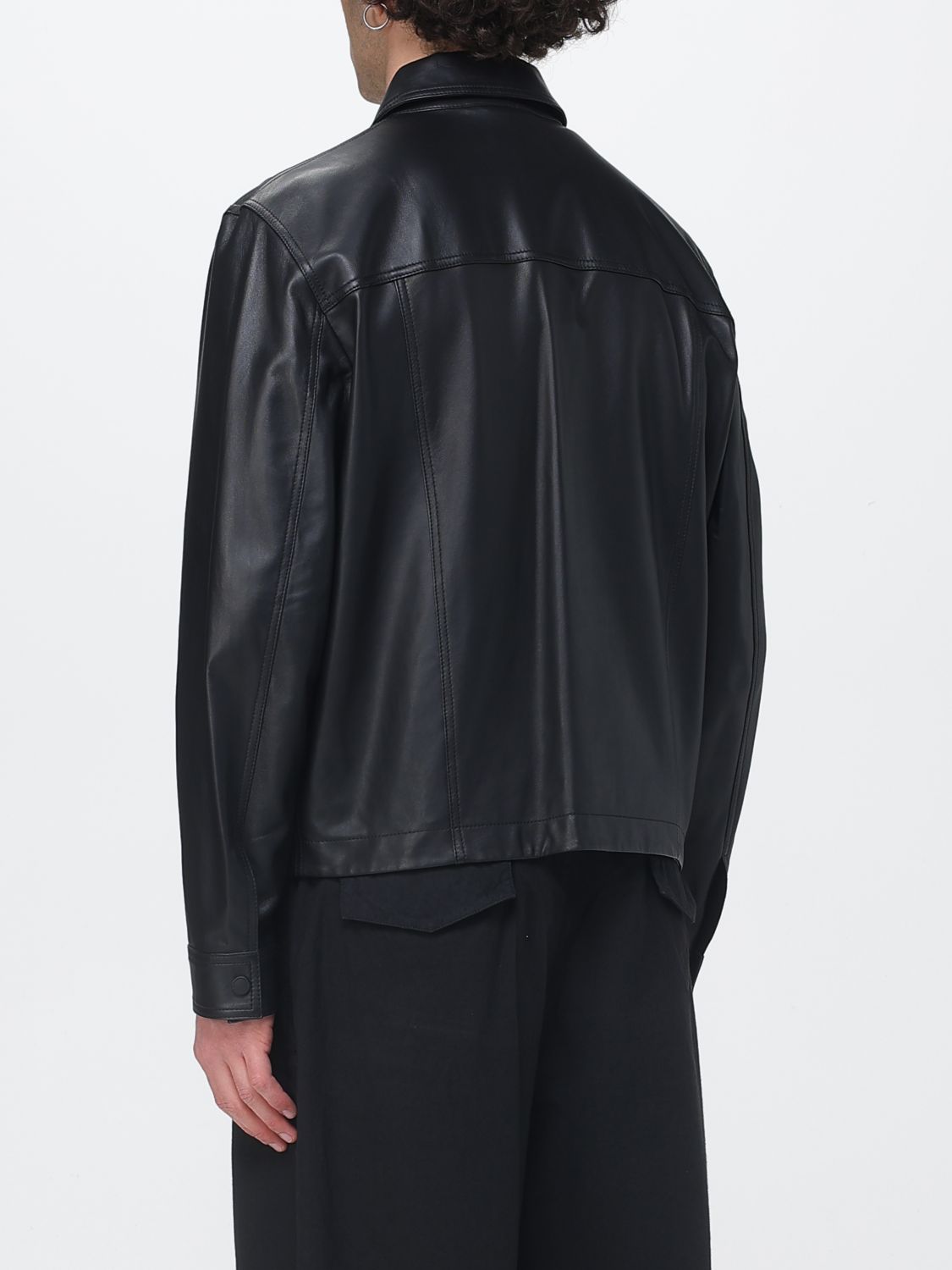 Jacket Men color Black
