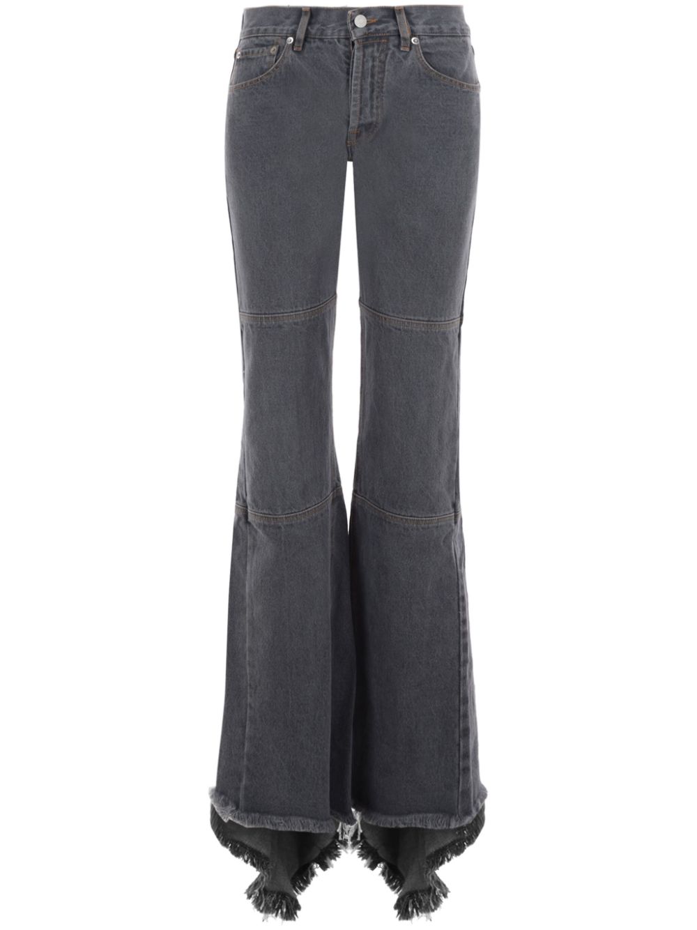 Sedit cotton flared jeans - Grey